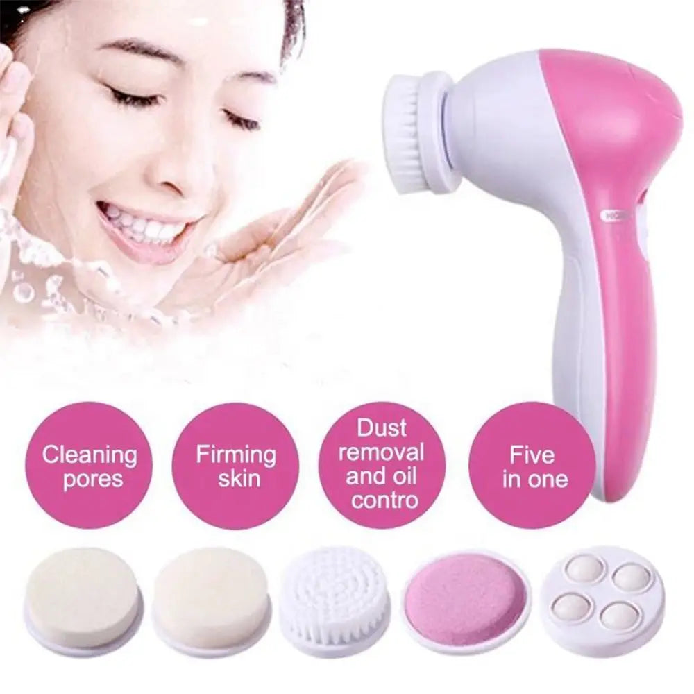 Cepillo Facial Eléctrico 5 en 1